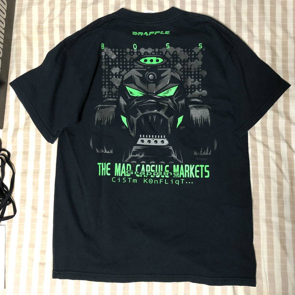 90's THE MAD CAPSULE MARKETS x GRAPPLE コラボ Tシャツ 90's THE MAD CAPSULE MARKETS x GRAPPLE コラボ Tシャツ