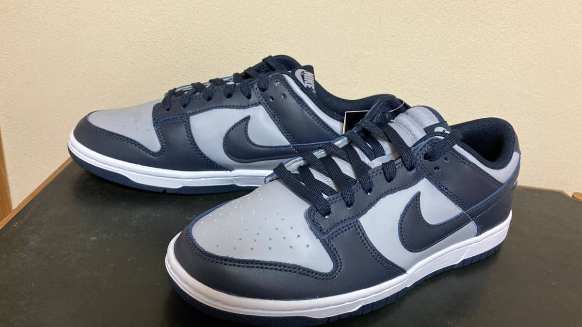 ★NIKE★DUNK LOW 26.5cm GEORGETOWN ナイキ ダンク ロー レトロ ジョージタウン 検) SB jordan travis off white