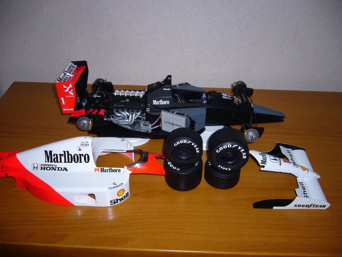 タミヤ ビッグスケールシリーズNo.26 1/12 McLaren MP4/6 HONDA 