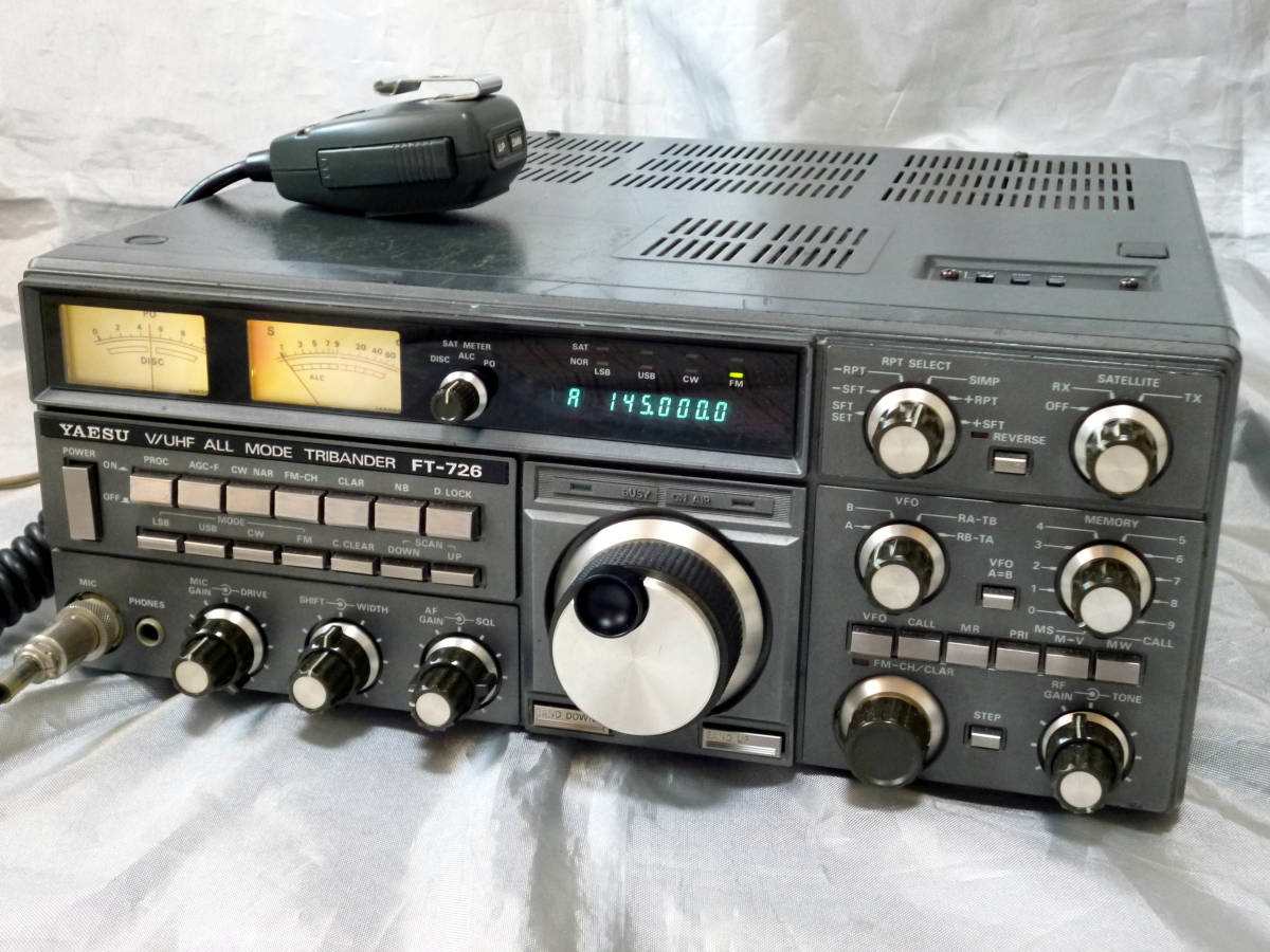 YAESU FT-726 50/144/430 １０Wトランシーバー 動作品