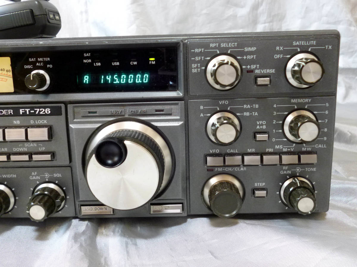 YAESU FT-726 50/144/430 10Wトランシーバー 動作品