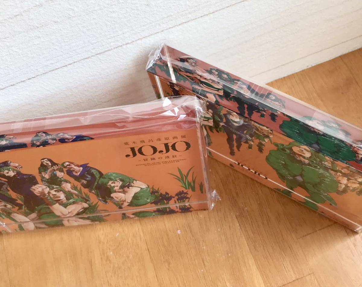 ジョジョ展/キービジュアル アクリルブロック 長崎・金沢2個 ジョジョ展/キービジュアル アクリルブロック 長崎・金沢2個
