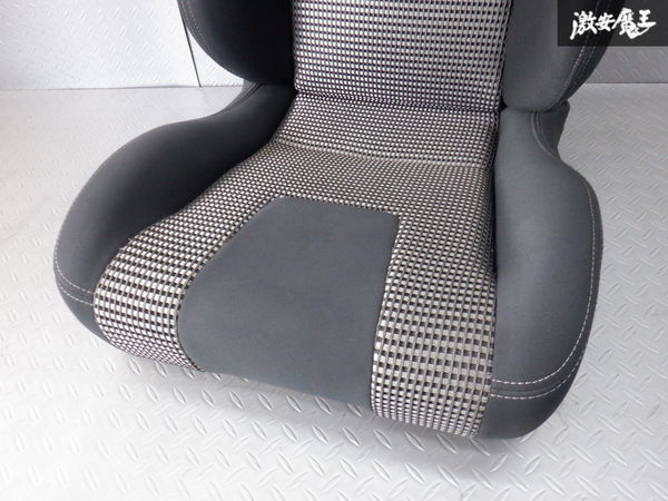 程度良好！！ RECARO レカロ LX-F IM110 BK ブラック セミバケ セミバケット シート エアーポンプ式_画像4