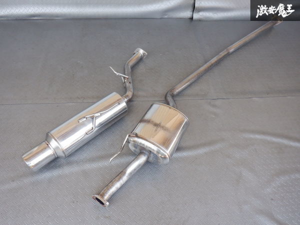 MUGEN 無限 RR1 エリシオン K24A ステンレス マフラー 03S03816 即納