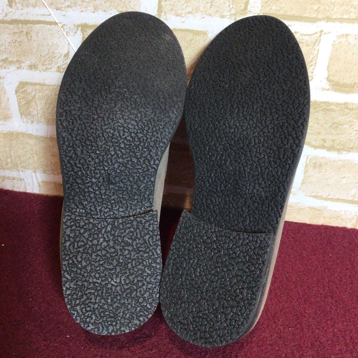 [ распродажа! бесплатная доставка!]A-156 glabella! кисточка Loafer!L!27.5cm! замша! мужской обувь! туфли без застежки! серый серия! новый товар! не использовался! есть перевод!
