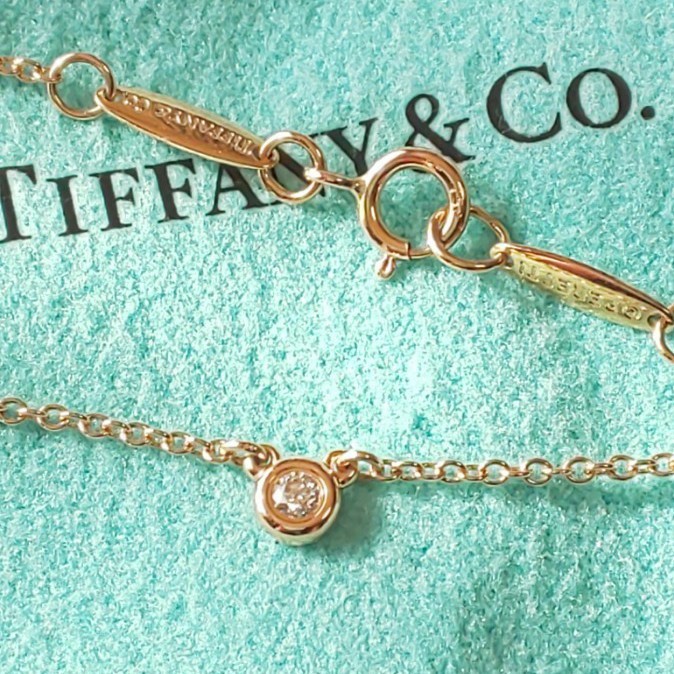 ☆売り出し正規☆ TIFFANY&Co.ダイヤモンド バイザヤード Ag925 0.03ct