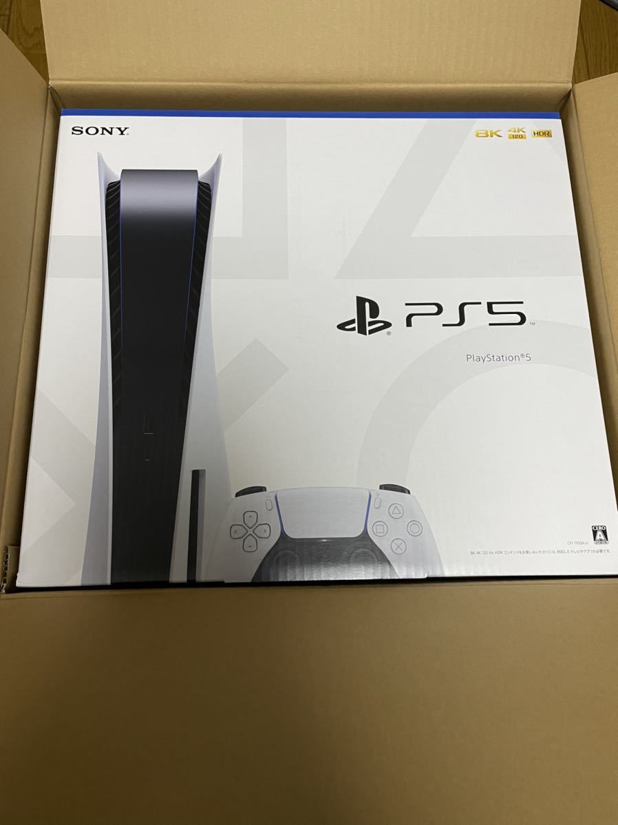 新品未使用　SONY PlayStation5 プレイステーション5 CFI-1100A01 ディスクドライブ搭載モデル　PS5_画像1