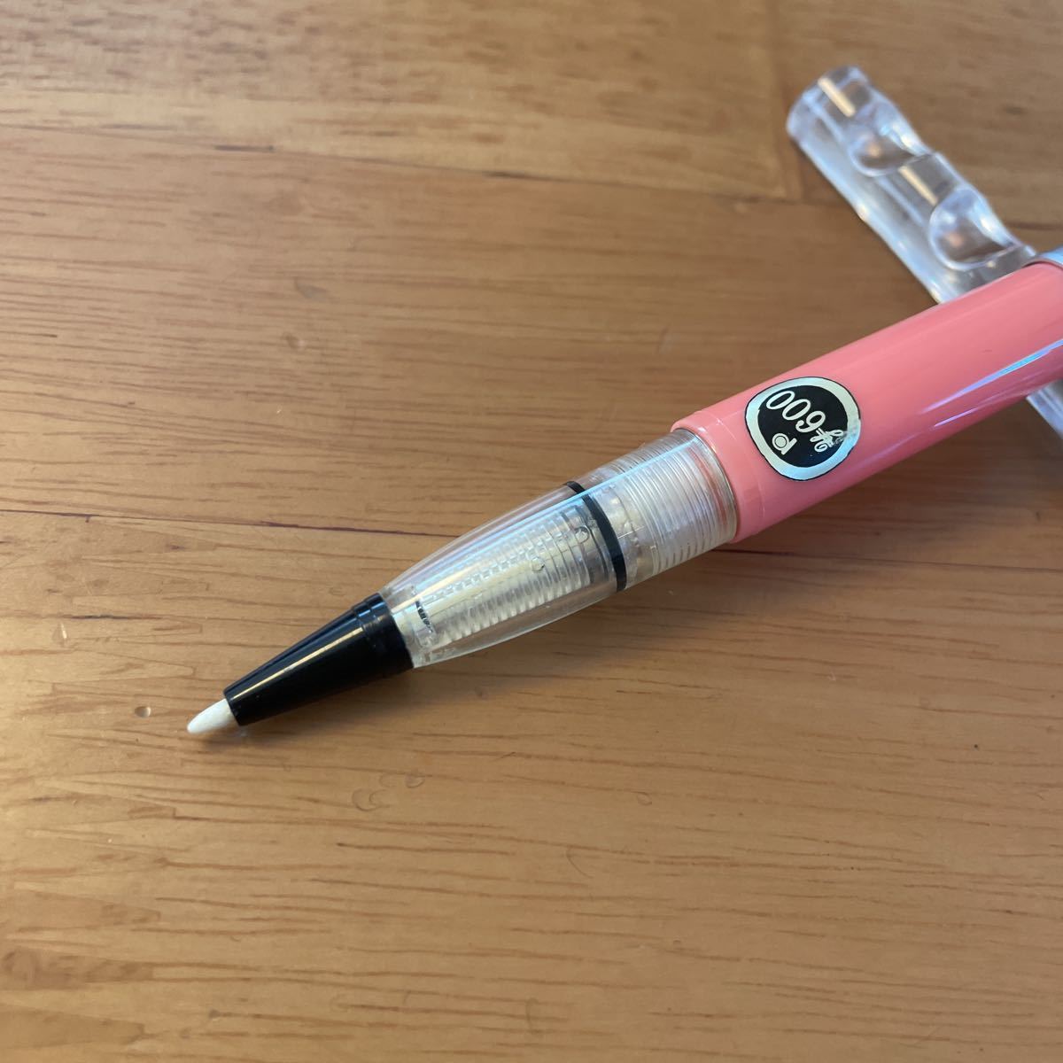 新品 廃盤 PLATINUM プラチナ ソフトペン SN-600 ? 採点ペン ピンク軸