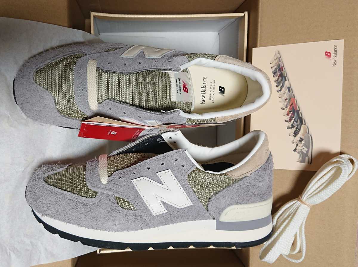 New Balance M990TA1"Gray"26cm☆v1★ニューバランス