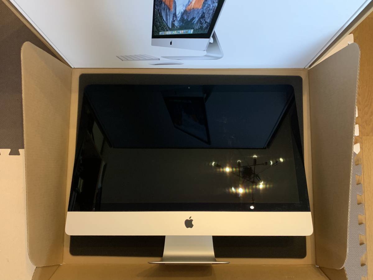 iMac late 2015 27インチ ジャンク 32G キーボードマウス付き-