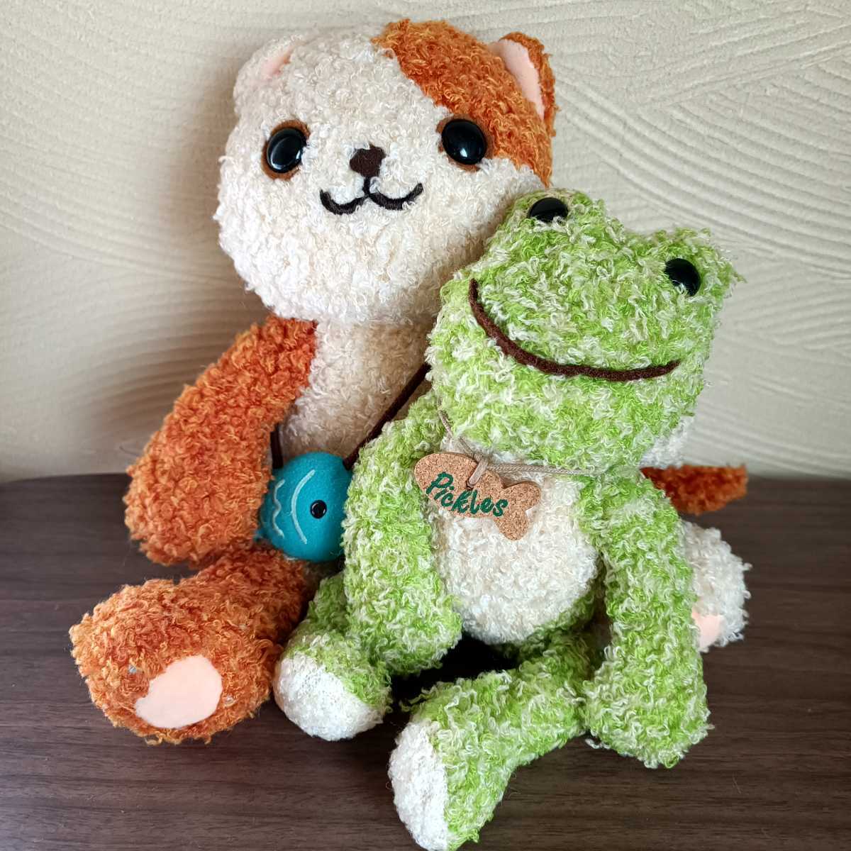 かえるのピクルス カエル ぬいぐるみ2点セット ナカジマ