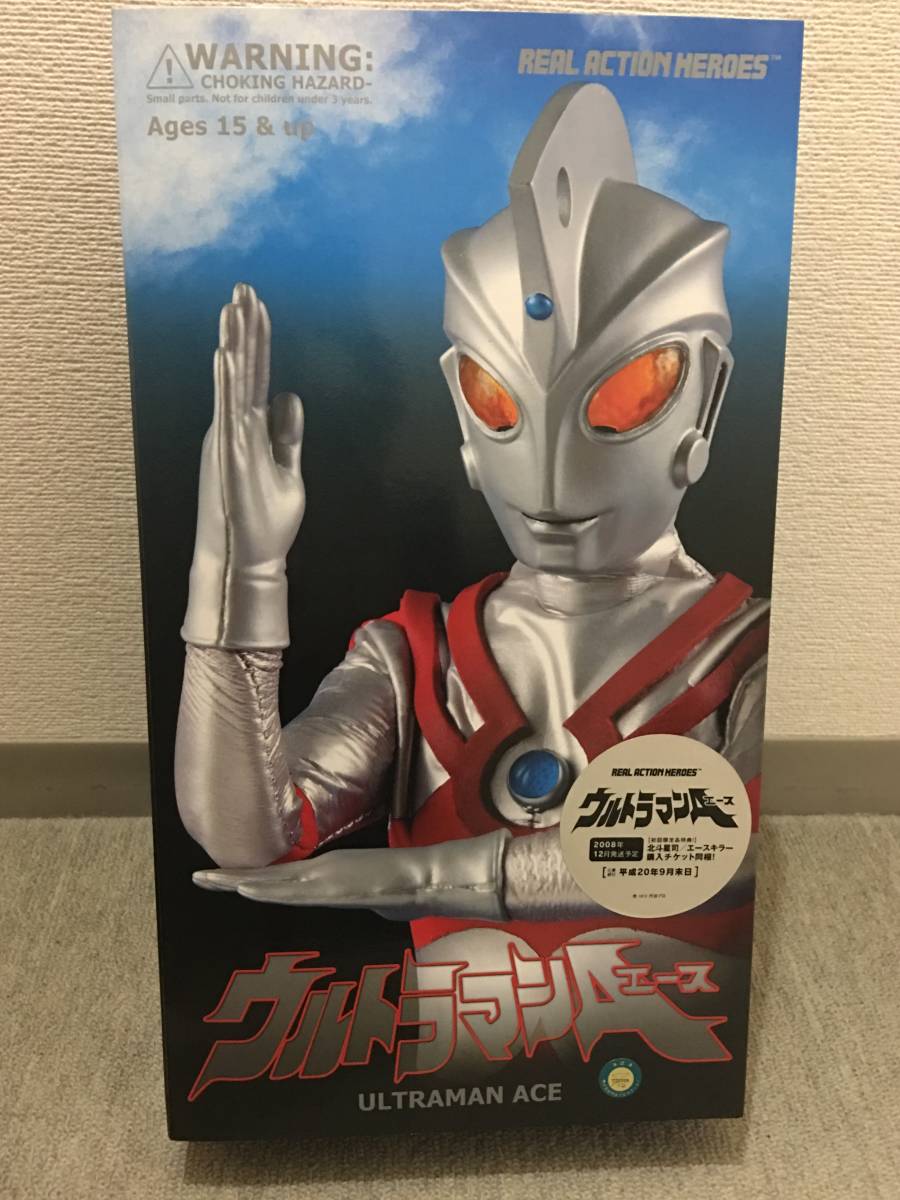 新品 メディコムトイ リアルアクションヒーローズ ウルトラマンエース