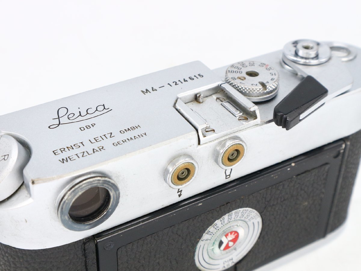 Leica ライカ M4 DBP ERNST LEITZ GMBH WETZLAR カメラ ボディ_画像4