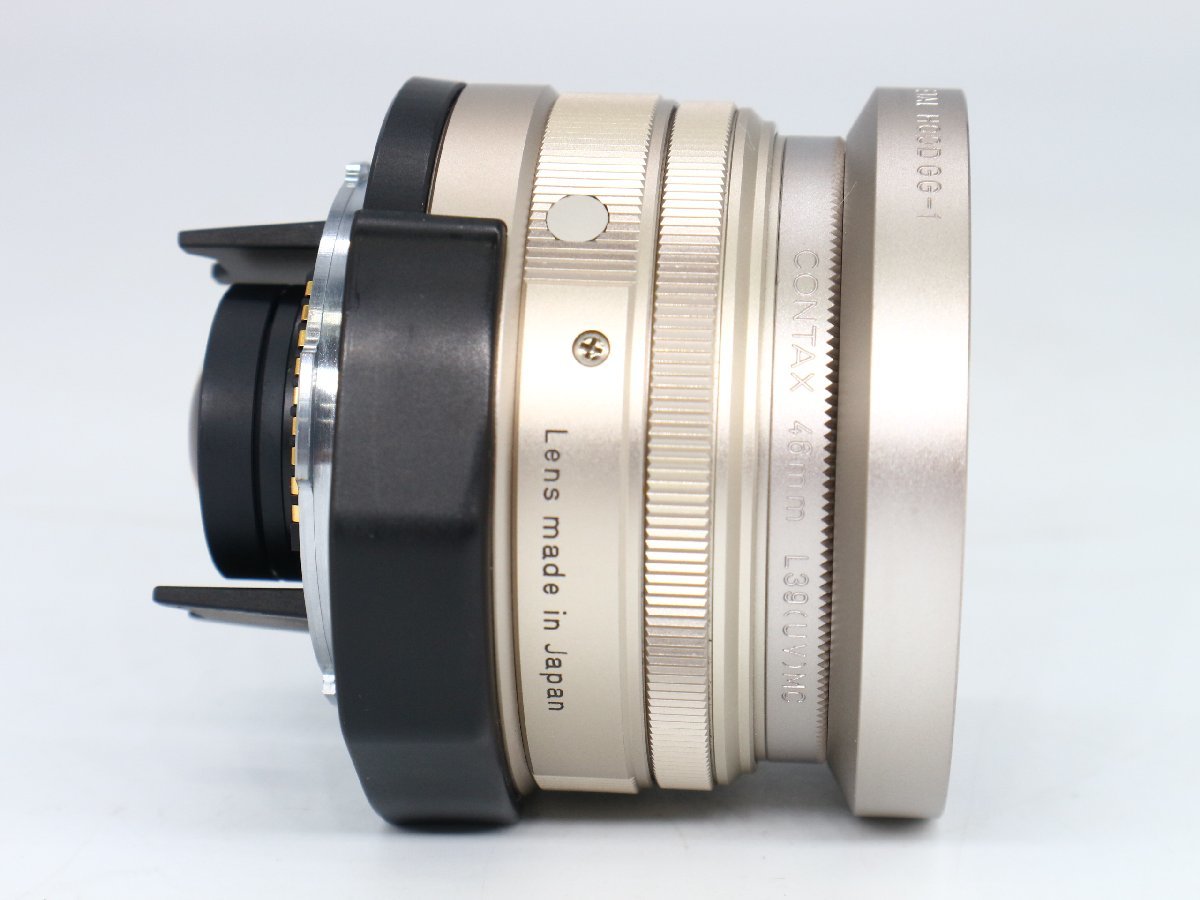 CONTAX コンタックス Carl Zeiss カールツァイス Biogon T* 28mm F2.8 カメラレンズ レンズフード付_画像6
