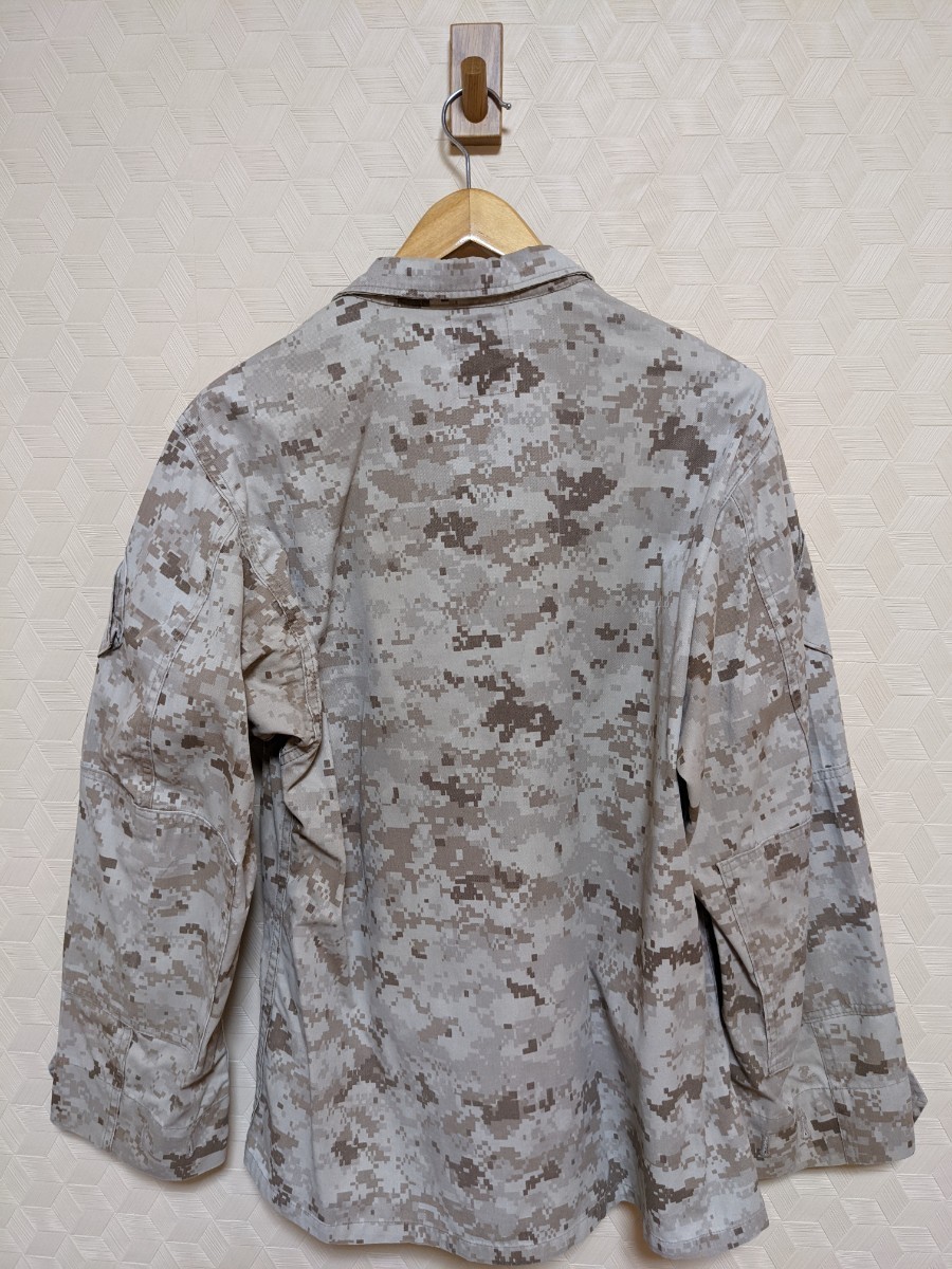 【状態良】実物/米軍放出品/USMC/デジタルデザート ジャケット