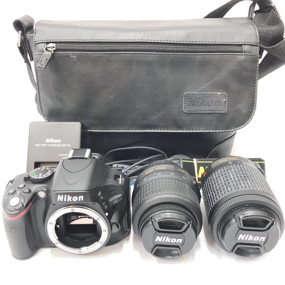メーカー公式 Nikon デジタル一眼レフカメラ D5100 ダブルズームキット