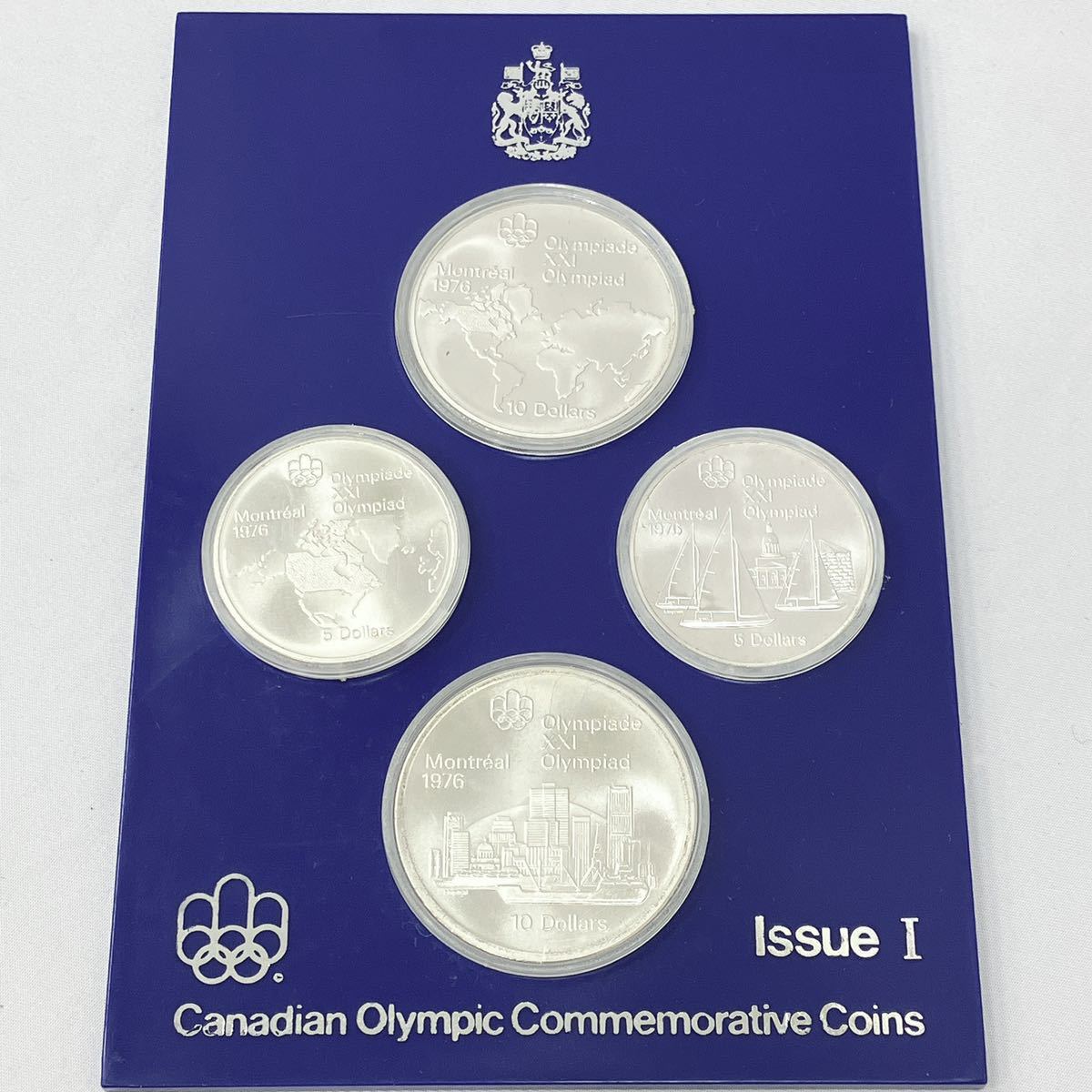 銀貨 カナダ モントリオール オリンピック 1976 五輪 Ⅰ Ⅱ Ⅲ 記念 