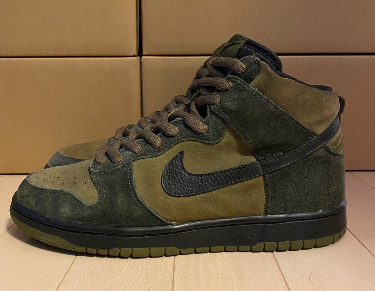 レア】NIKE SB DUNK HIGH PRO HULK ナイキ SB ダンク ハイ プロ レア】NIKE SB DUNK HIGH PRO HULK ナイキ SB ダンク ハイ プロ