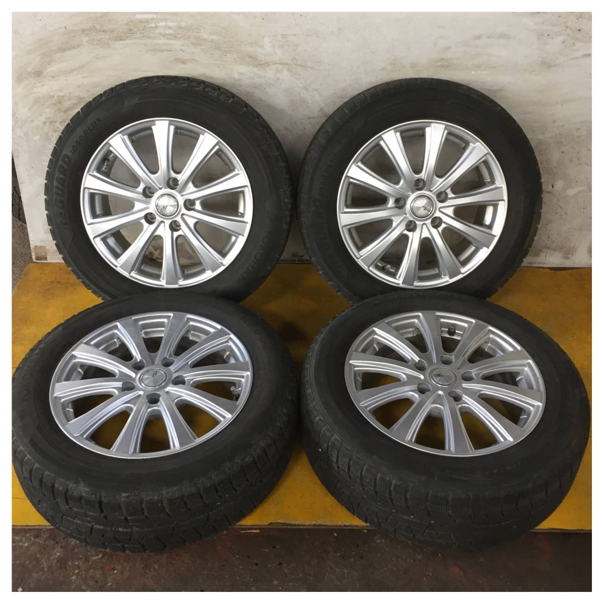 27 BRIDGESTONE 195 65R15 2020年製 9分目 ノーマル ホイール