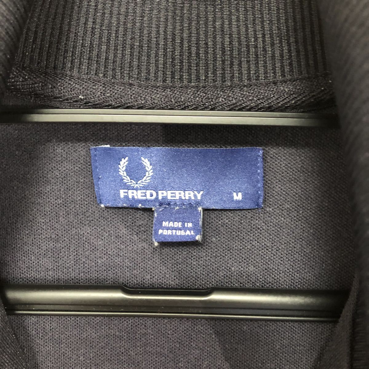 FRED PERRY フレッドペリー トラックジャケット ジャージ ブラック