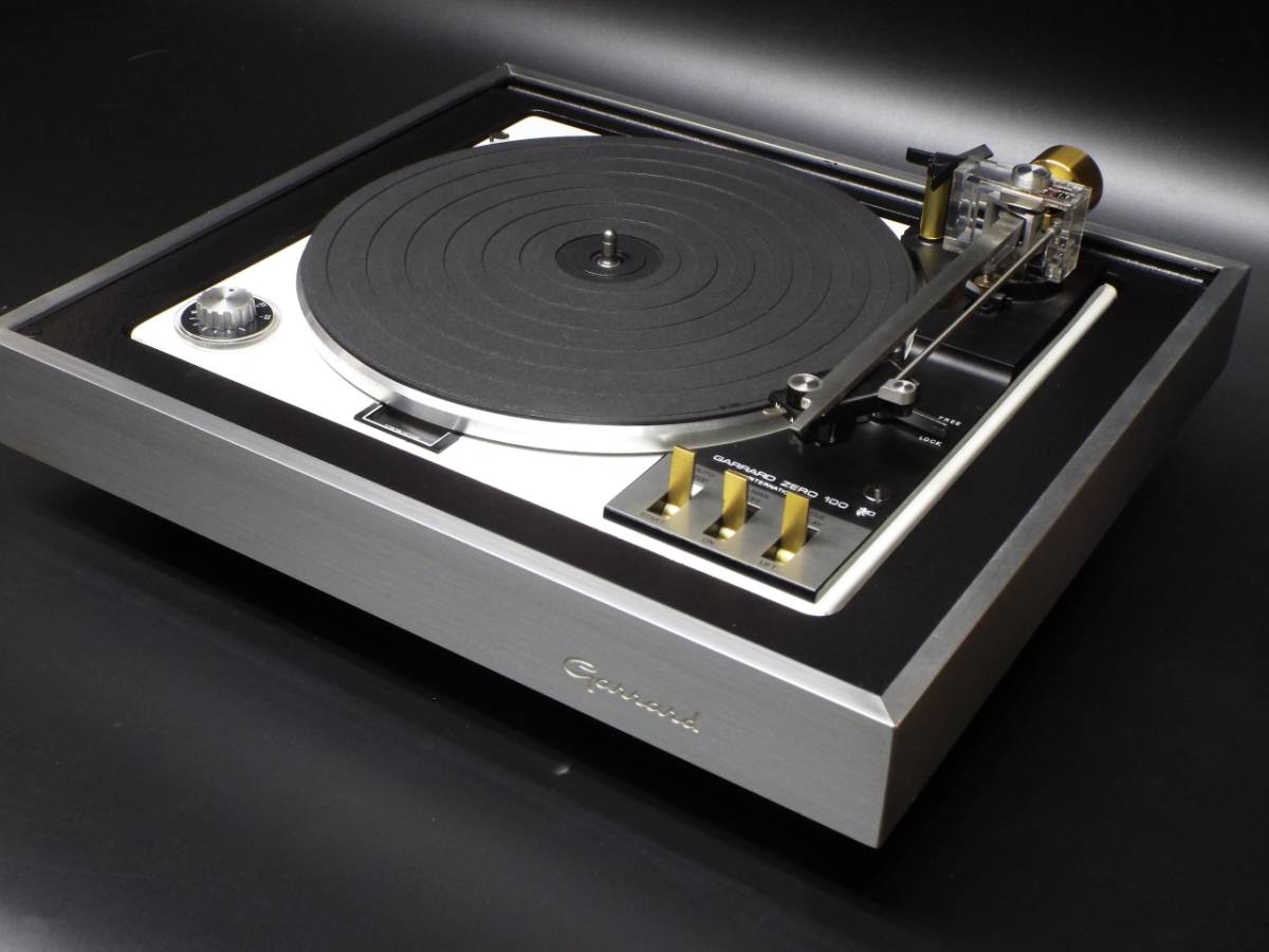 最高の品質の Garrard SL-55 ガラードZERO100レコードプレーヤー