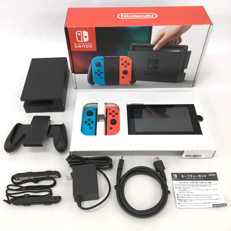 任天堂 ニンテンドースイッチ 旧型 本体 ネオンブルー/レッド