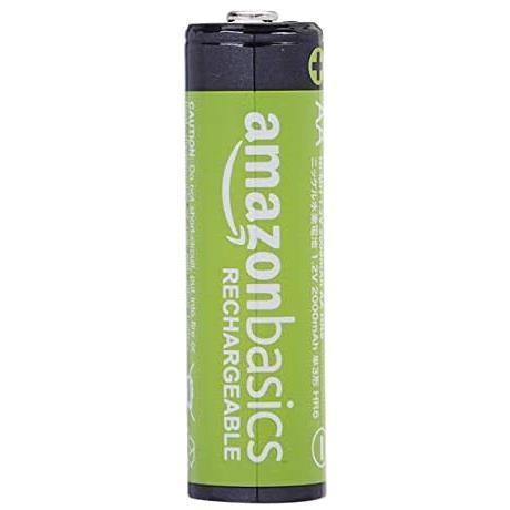 ベーシック 充電池 充電式ニッケル水素電池 単3形8個セット (最小容量1900mAh 約1000回使用可能)_画像2
