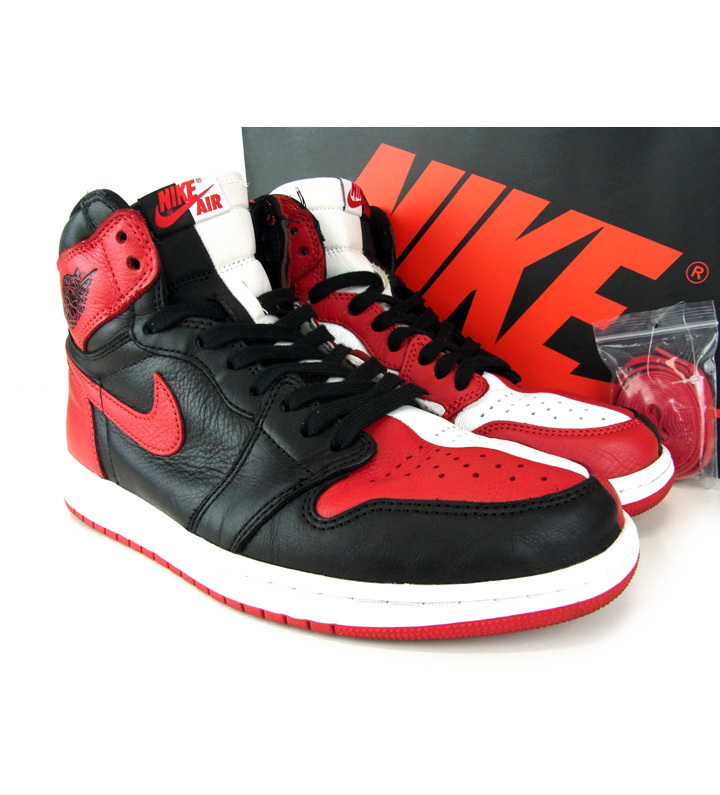 ナイキ NIKE □ 【 AIR JORDAN 1 RETRO HOMAGE TO HOME 861428 061