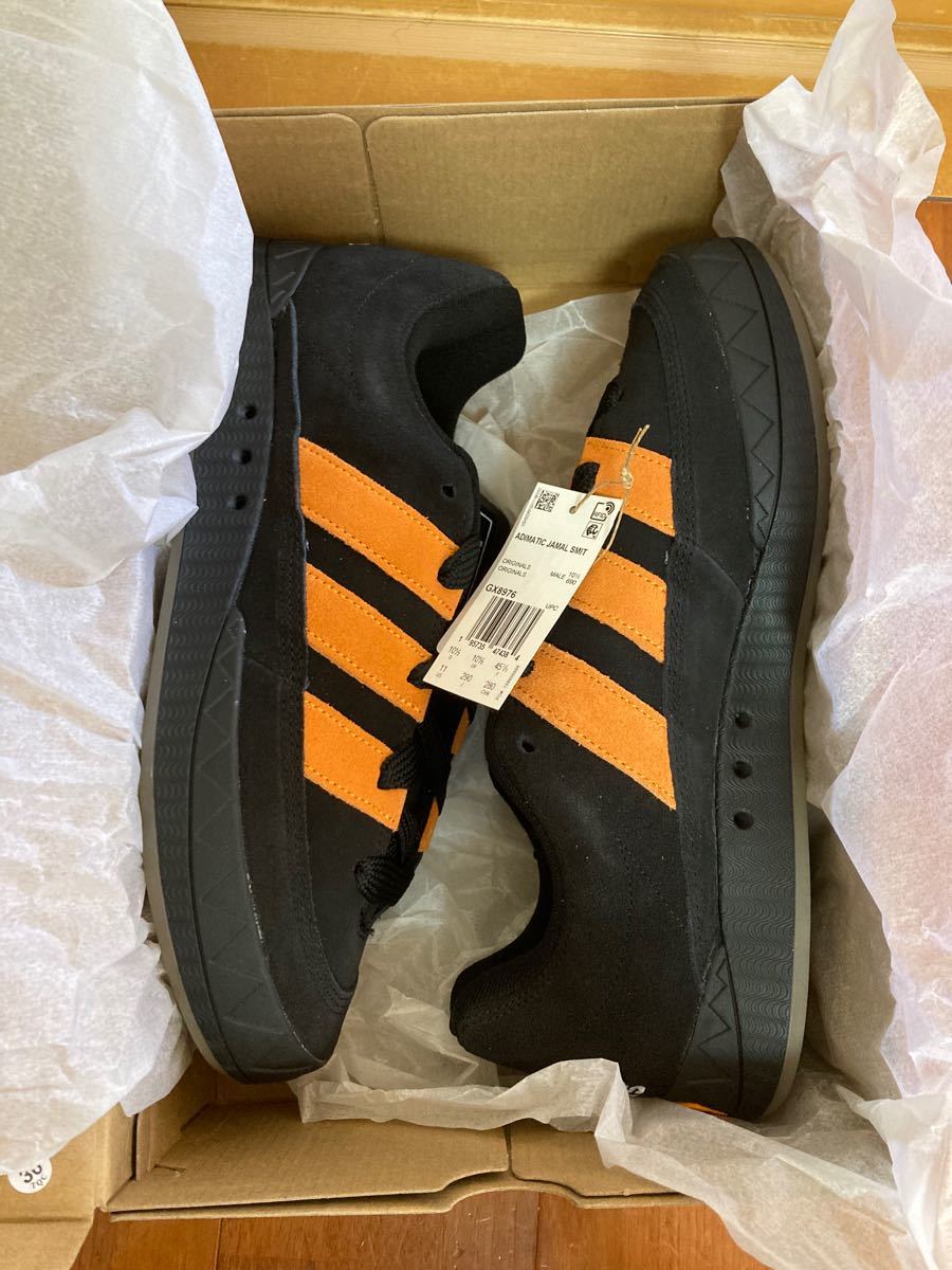 Jamal Smith × adidas Adimatic Core Black/Orange 29cm