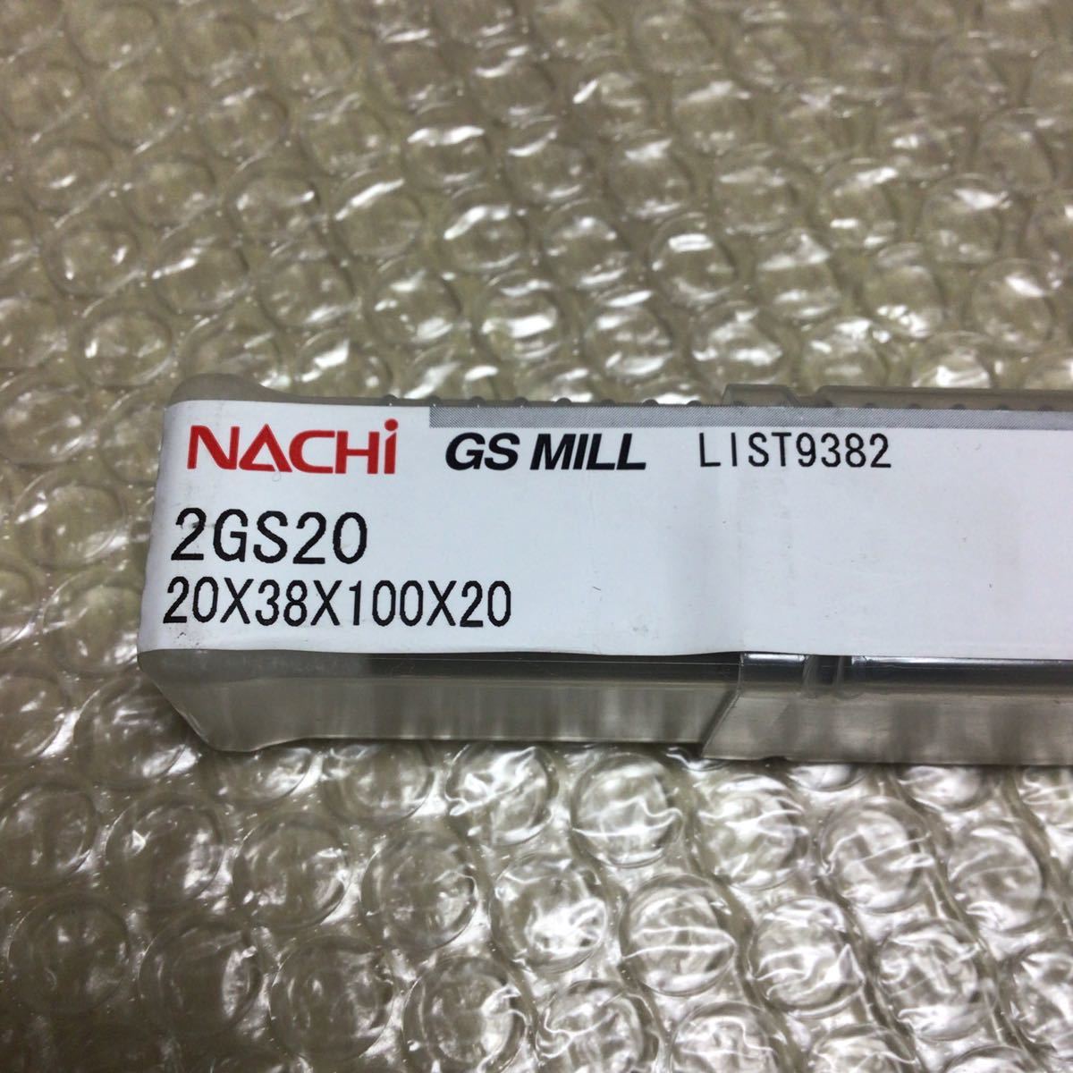 大量入荷 ナチ 未使用品 刃長38mm 2枚刃 コーティング TiAlN GS ミル 不二越 NACHI エンドミル スクエア 20mm シャンク Φ20mm 超硬 コート 20 2GS 消耗品