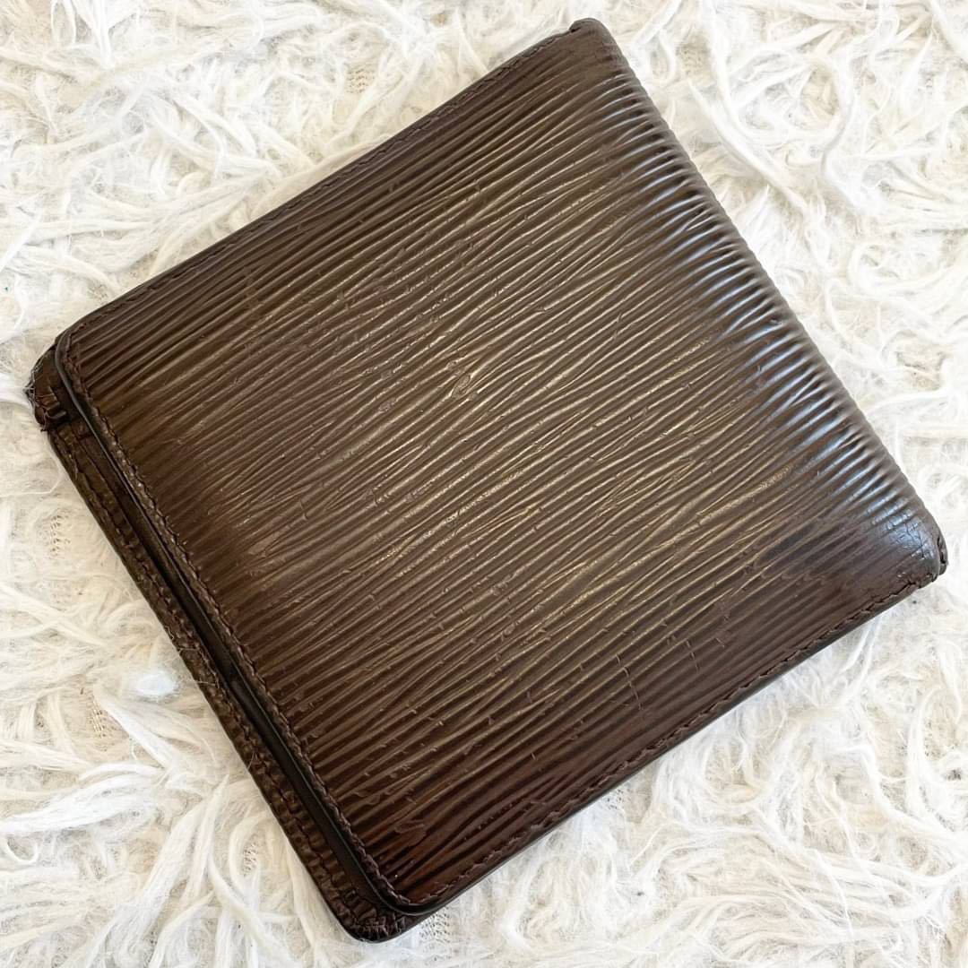 美品 LOUIS VUITTON ルイヴィトン ポルトフォイユ マルコ エピ LV