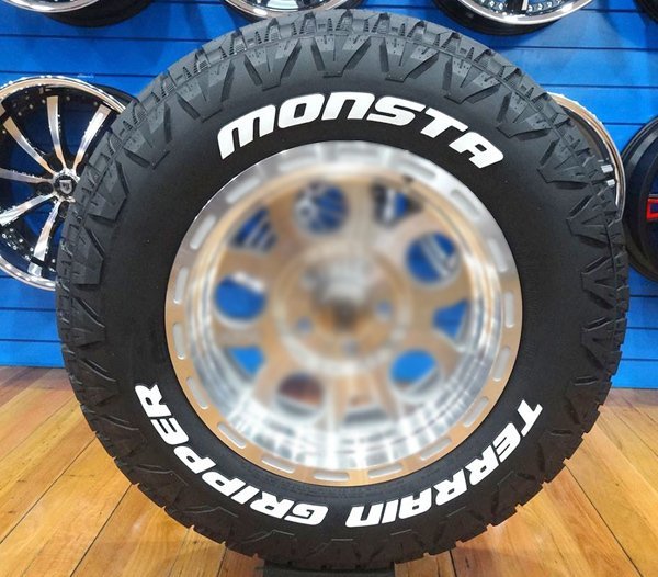 新品 20x10 サーフ プラド タコマ XF OFFROAD XF222 20インチマッドタイヤホイール MONSTA TERRAIN GRIPPER 265/50R20 275/55R20 285/55R20_画像10