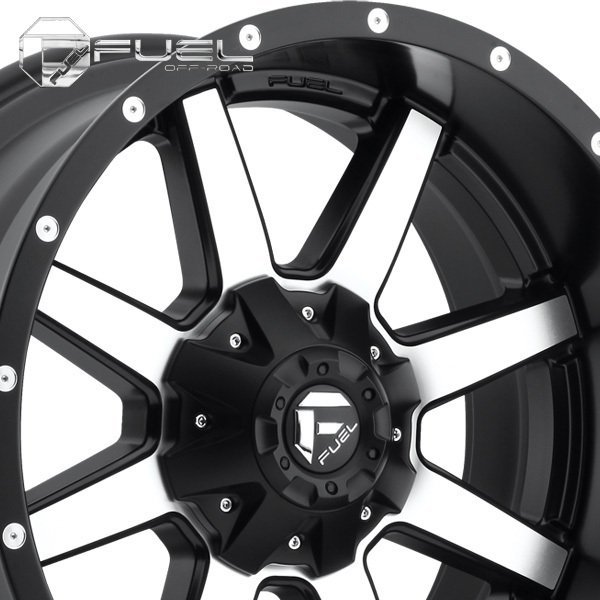 FUEL D537 Maverick シルバラード ユーコン デナリ 20インチタイヤホイールセット ATTURO TRAIL BLADE XT 275/55R20 285/55R20 305/55R20_画像3