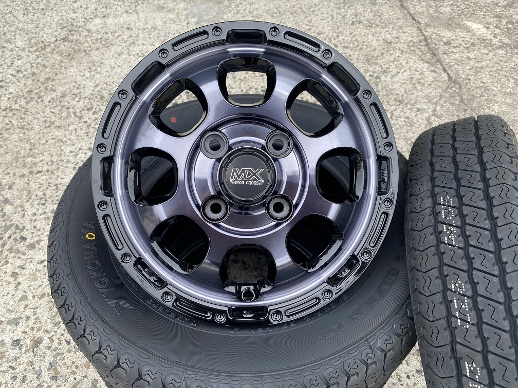 ☆送料無料 マッドクロスグレイス BKC 145/80R12 80/78N(145R12 6PR) YOKOHAMA/Y356 ハイゼット/エブリィ/キャリィ/N-VAN/軽トラ/箱バン_画像6