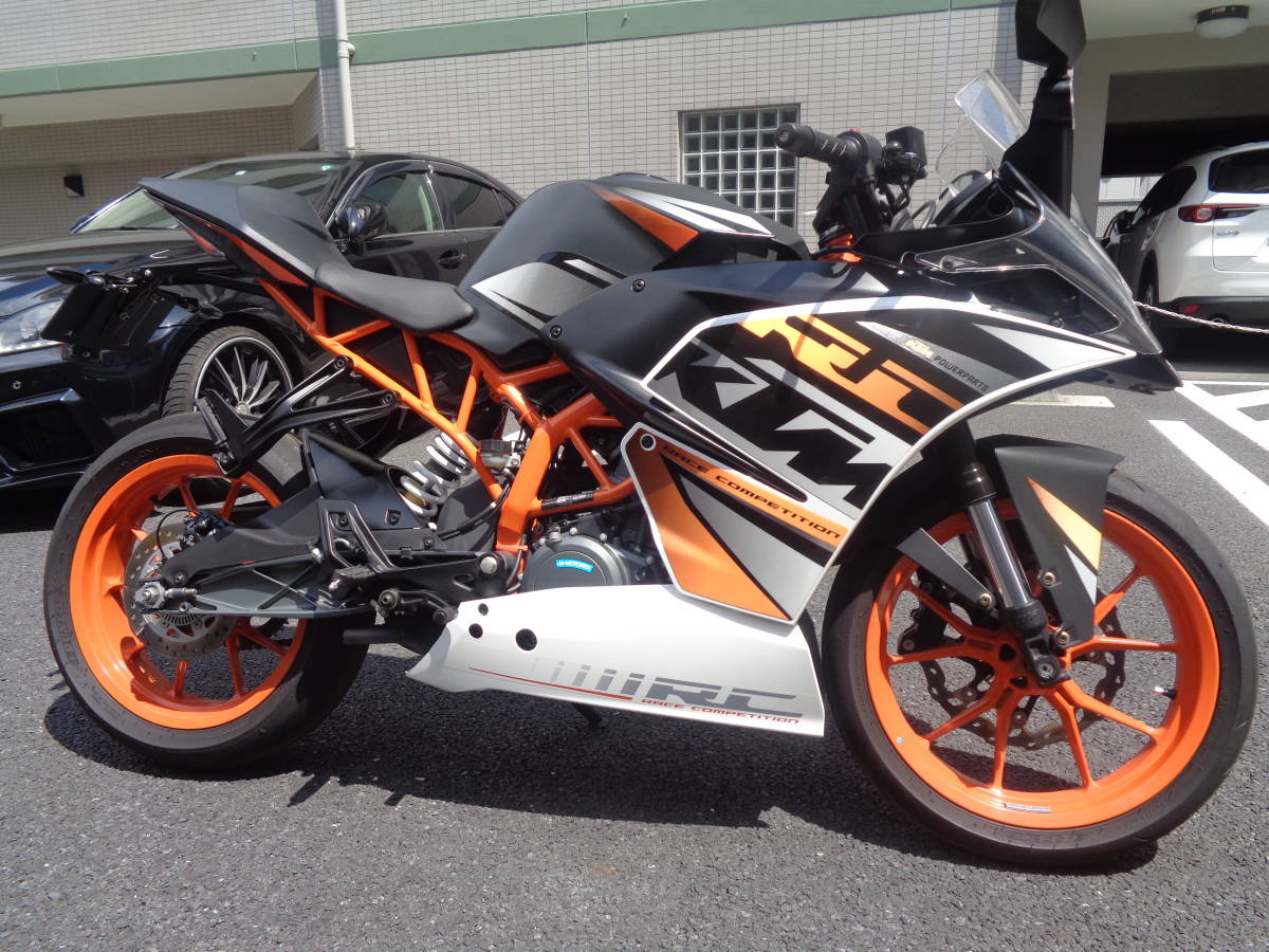 KTM RC390　　走行距離18600km　H29年4月登録_画像1