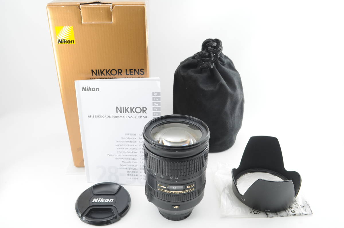 ☆極上美品☆ Nikon ニコン AF-S NIKKOR 28-300mm F3.5-5.6 G EDVR 元