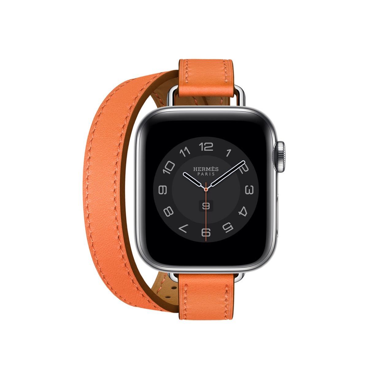 Apple Watch Herms - 40mm ヴォー・スウィフト（オレンジ