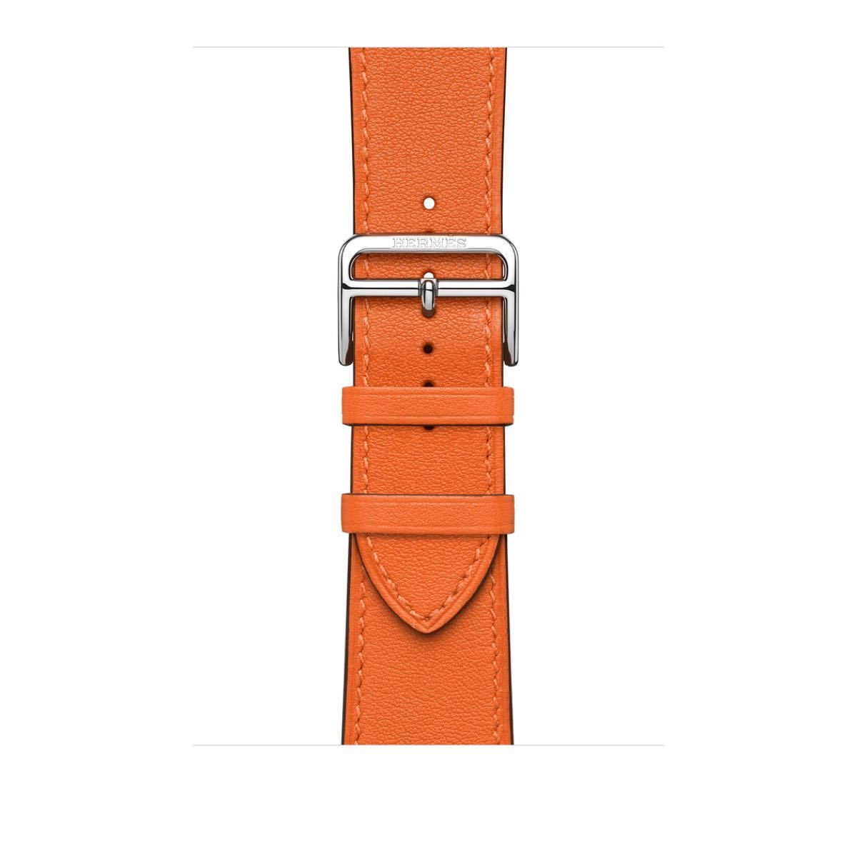 Apple Watch Herms - 44mmヴォー・スウィフト(オレンジ)アトラージュ