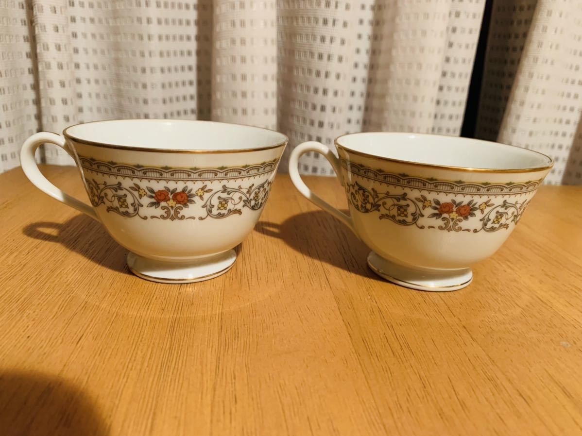 ノリタケ ティーカップ Noritake ティーカップ2点セット contemporary