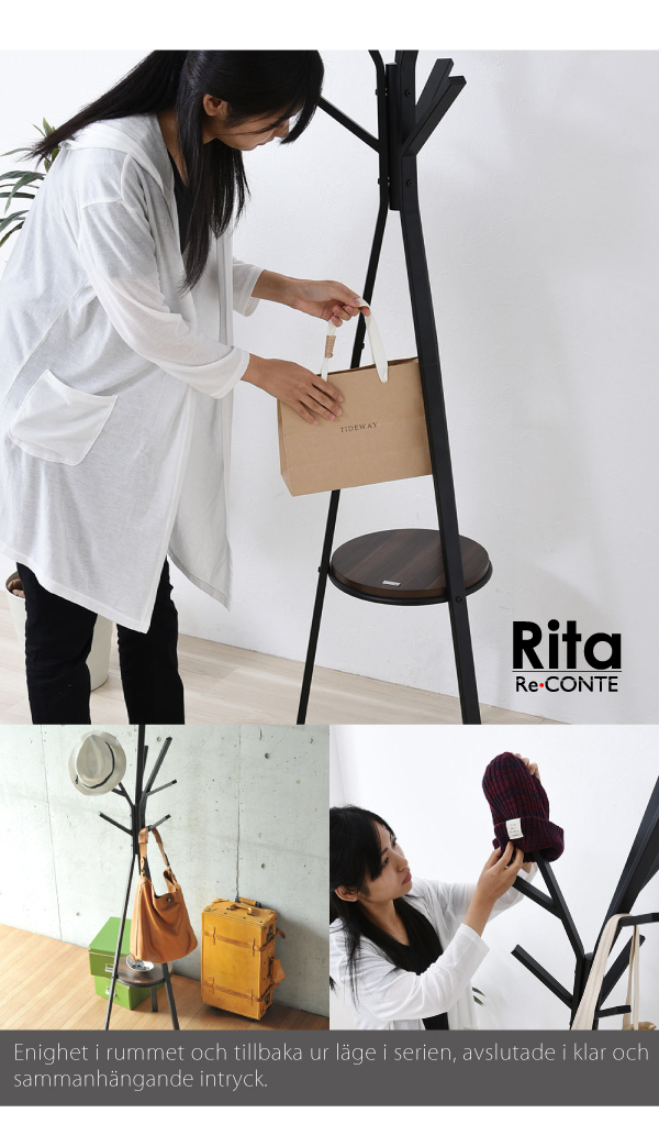 Re・conte Rita series Pole Hanger ポールハンガー ナチュラル