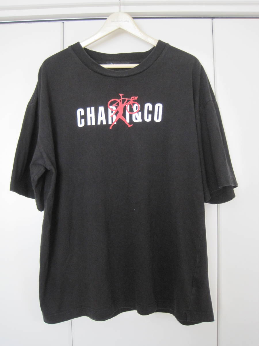 CHARI&CO tea Lien doko- T-shirt XL