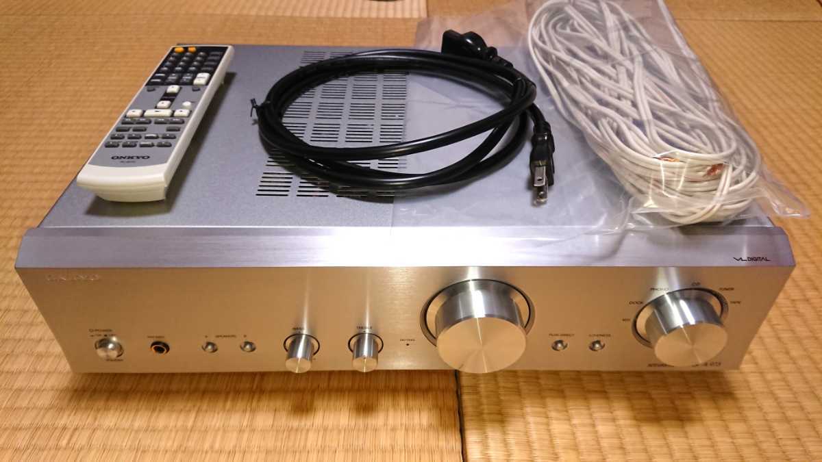 beautiful goods # Onkyo (ONKYO) A-973(S) stereo * pre-main