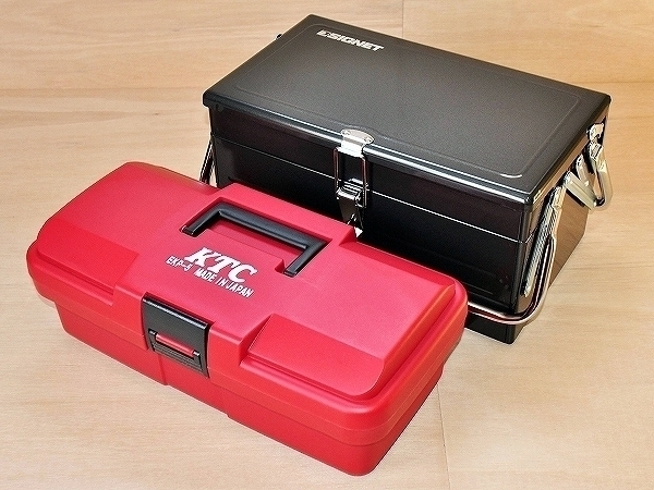 □SIGNET シグネット 両開 工具箱 SG350+KTC プラハードケース EKP-5