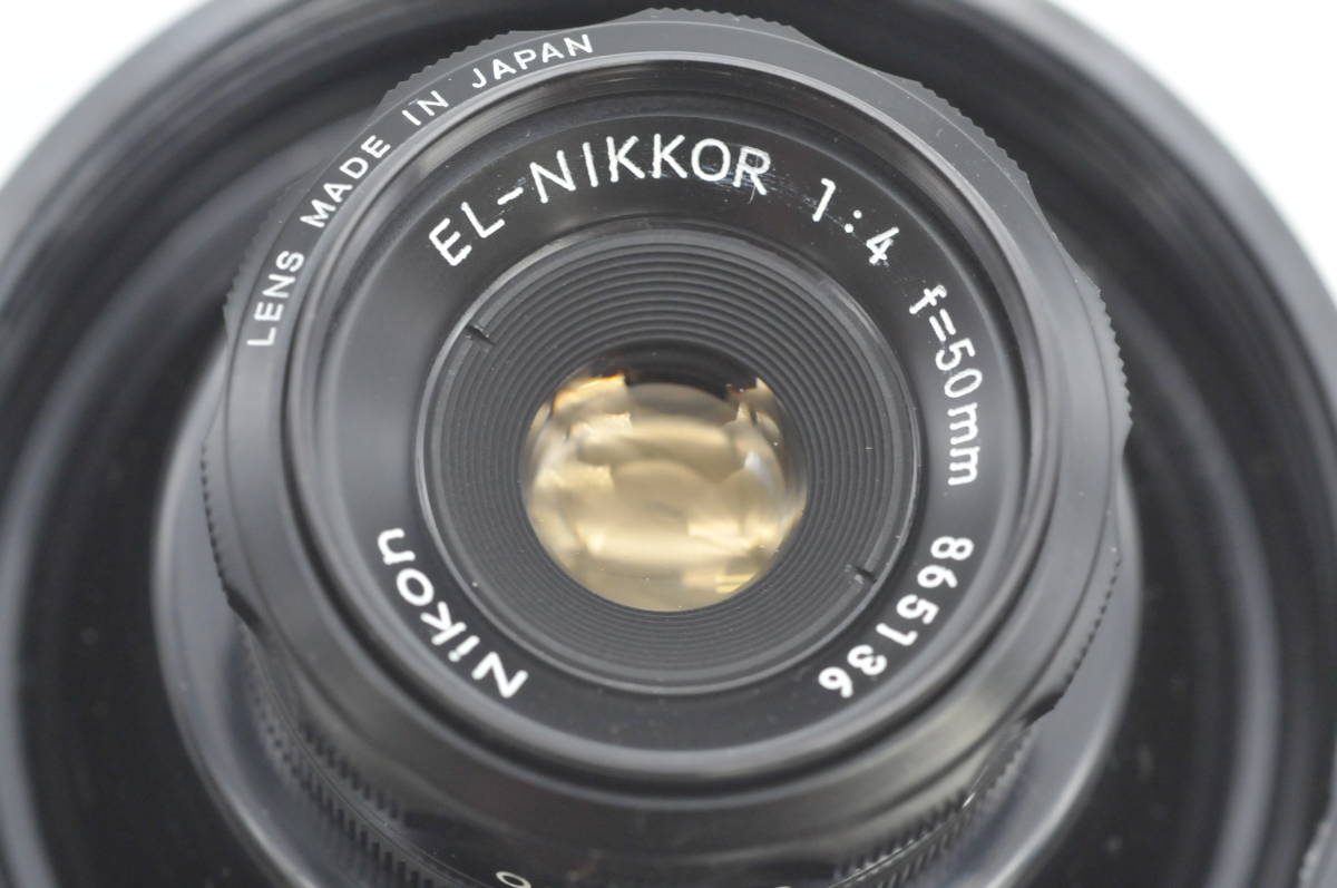 【USED＊美品＊（193）】Nikon EL-Nikkor 50mm／ｆ4（エル　ニッコール　引伸し用レンズ）＊元箱・レンズケース付＊_画像2