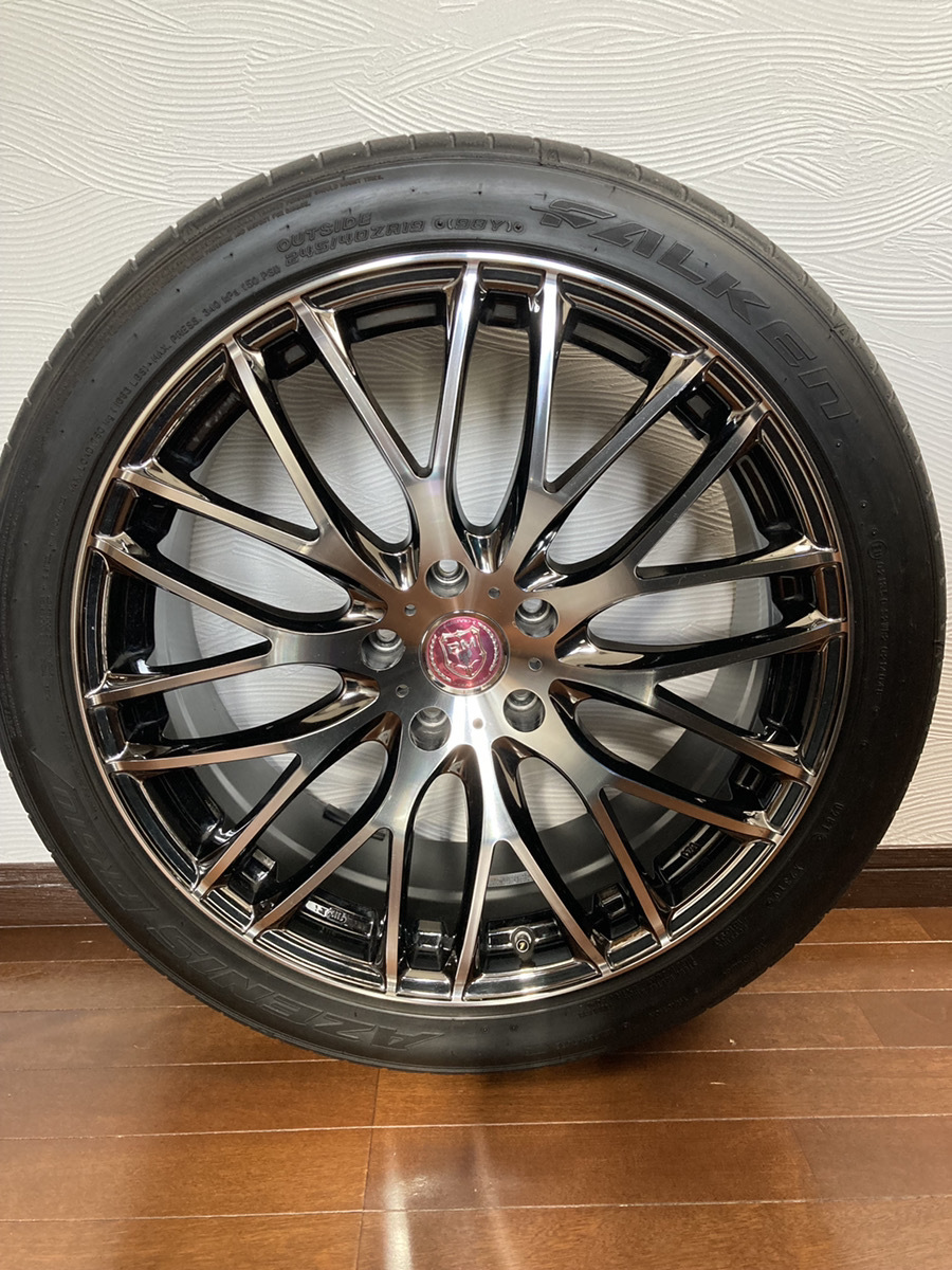 USED】PREMIX プレミックス GRAPPA(グラッパ) アルミホイール 5穴 245