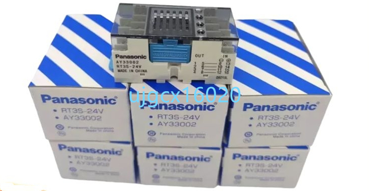 新品 PANASONIC製ターミナル リレー AY33002 RT3S-24V_画像1