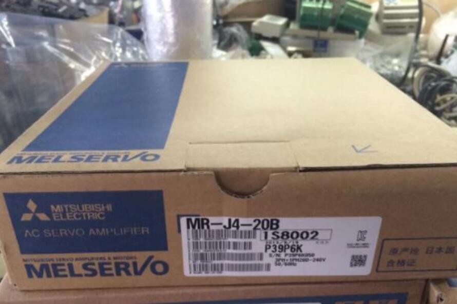 新品☆ MITSUBISHI/三菱 電機 サーボアンプ MR-J4-20B【6ヶ月保証