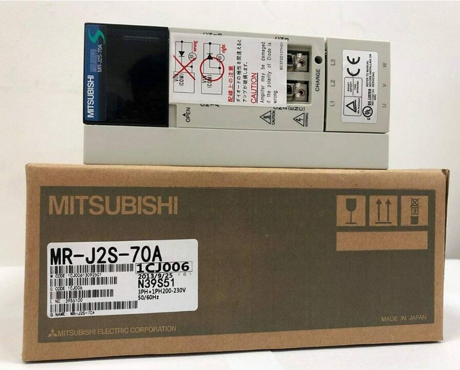 25500円 代引き手数料無料 新品未使用 MITSUBISHI 三菱 MR-J2S-70B