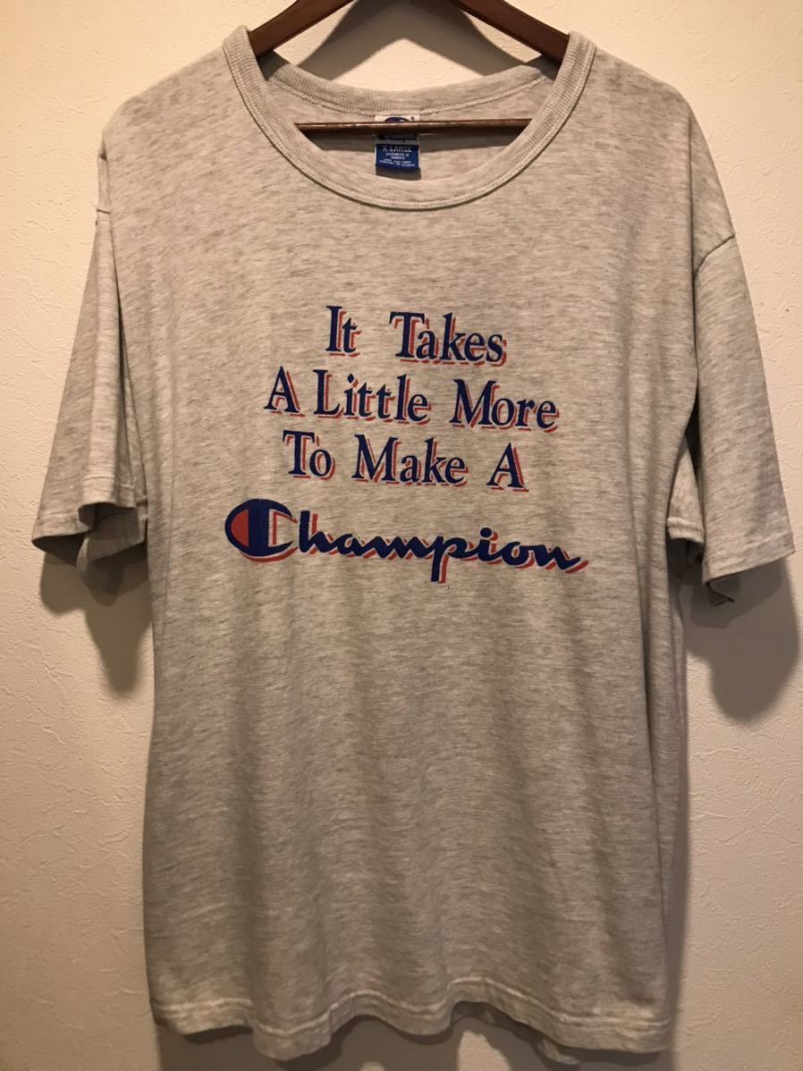 《送料込み》サイズXL 90s vintage Champion Tシャツ サイズXL 90年代 チャンピオン ビンテージ ヴィンテージ アメカジ 古着