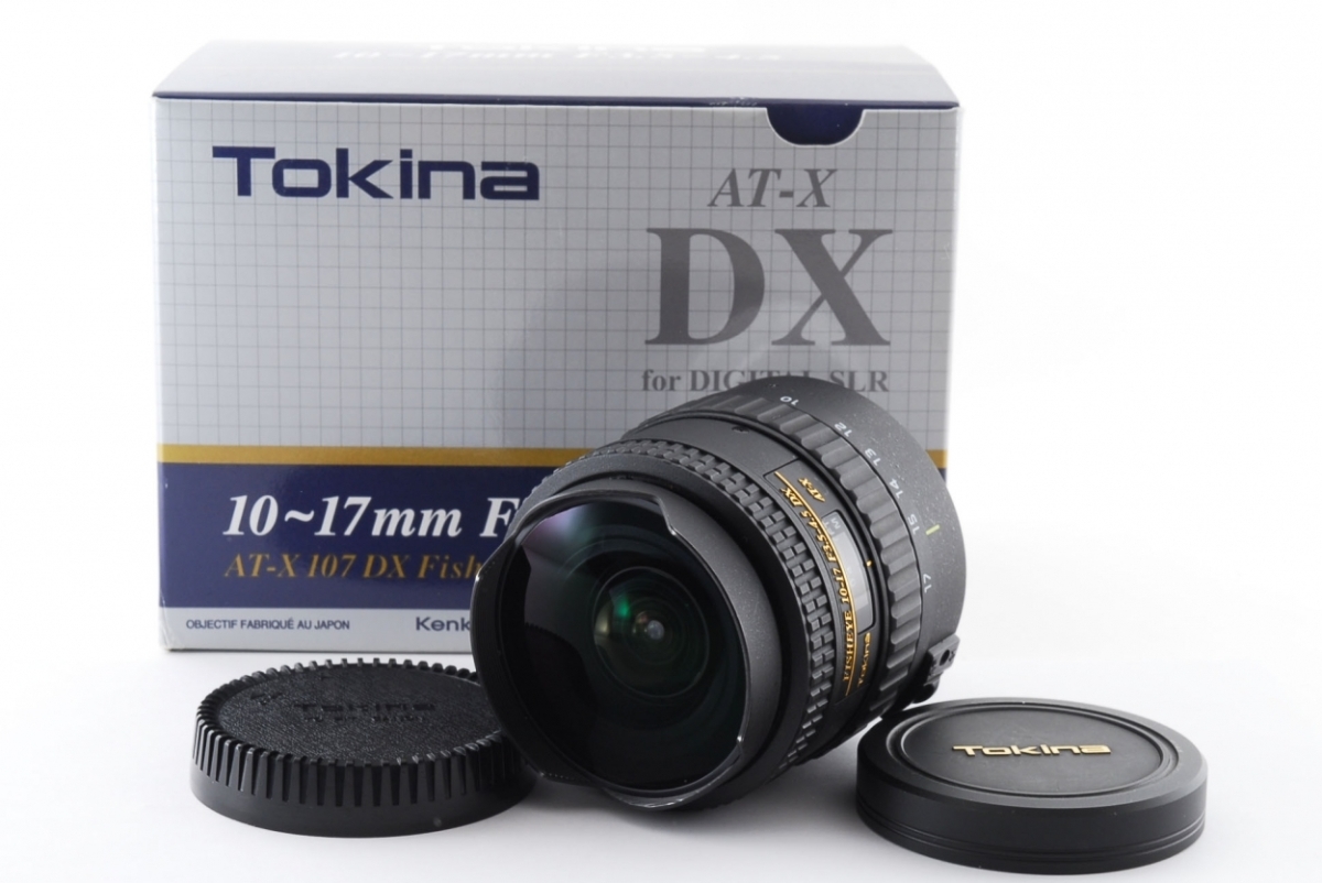 Tokina AT-X 10-17mm F/3.5-4.5 DX Fisheye EFマウント用 交換レンズ
